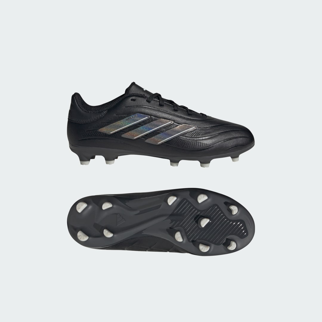 Image of adidas Copa Pure II League Firm Ground Cleats Black 11K - kids Soccer Cleats