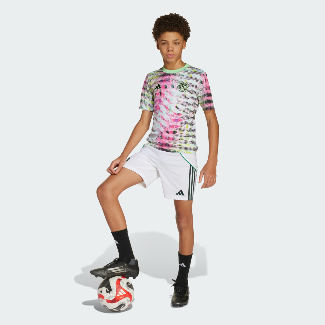 Adidas Celtic FC 25 26 Pre-Match Shirt Kids