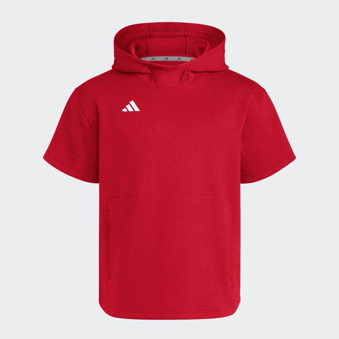 Adidas Dugout Hoodie met Korte Mouwen (Uniseks)