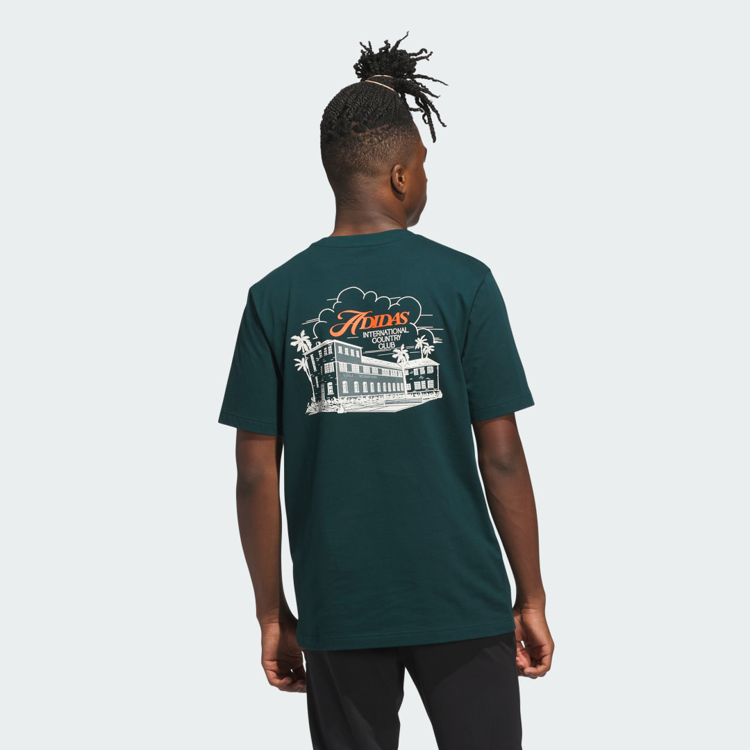 Thumbnail - Country Club Scenic Graphic T-Shirt