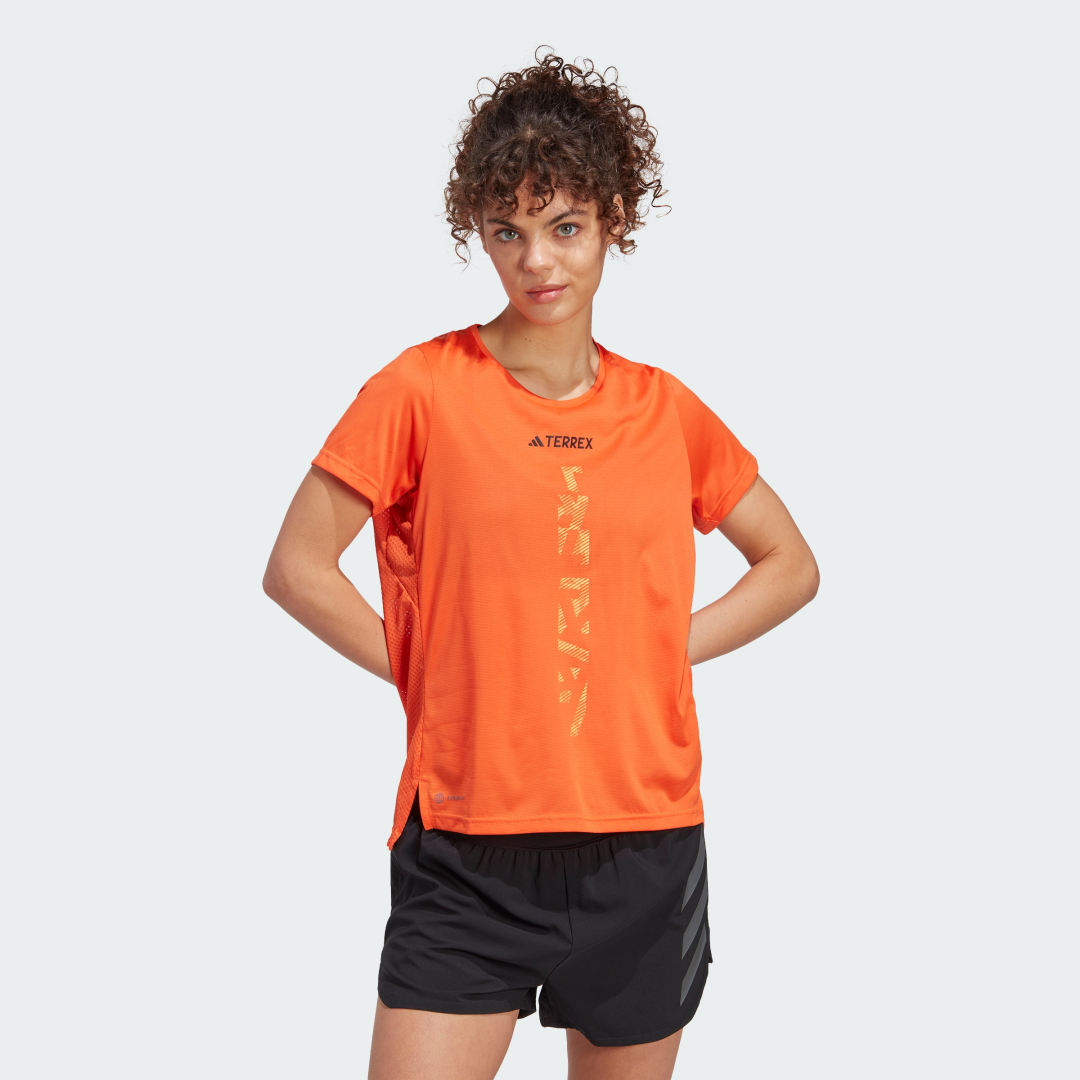 

adidas Polera de Trail Running Terrex Agravic Polera de Trail Running Terrex Agravic Mujer  - Mujer Running, Semi impact naranja