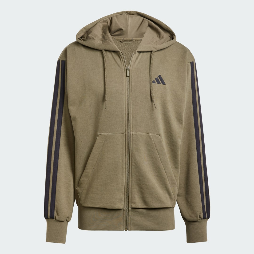 Adidas Essentials 3-Stripes French Terry Ritshoodie