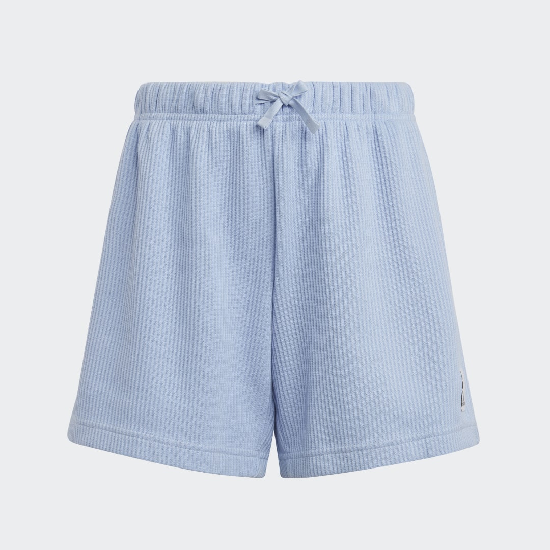 Short ample en maille gaufrée Lounge