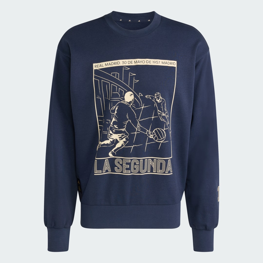 Sweat shirt ras du cou héritage Real Madrid - vue 4