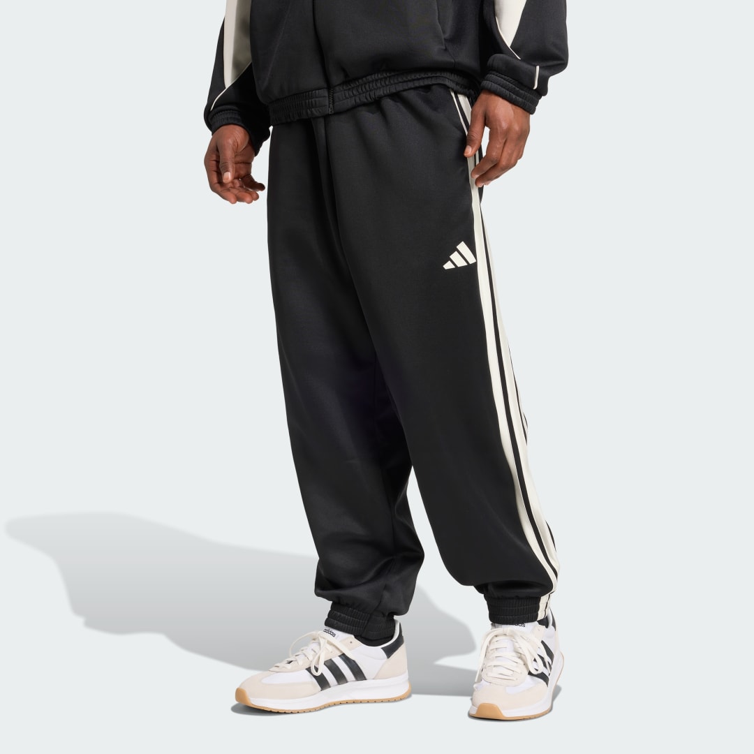 ADIDAS SPORTSWEAR Relaxed fit sweatpants met logoprint model 'Stadium'