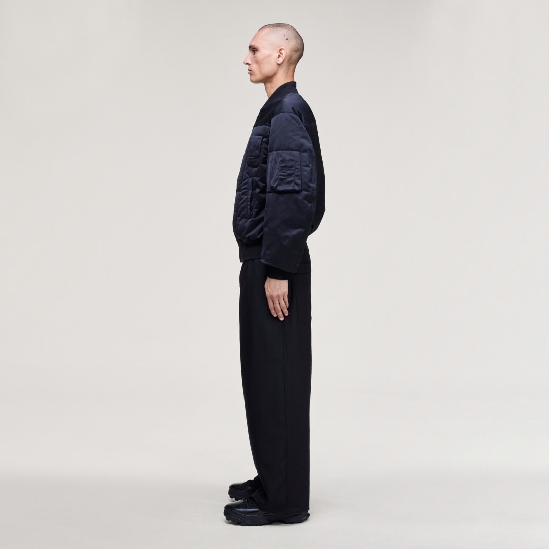 PANTALON DE SURVÊTEMENT Y 3 FINES RAYURES SPORT UNIFORM - vue 2