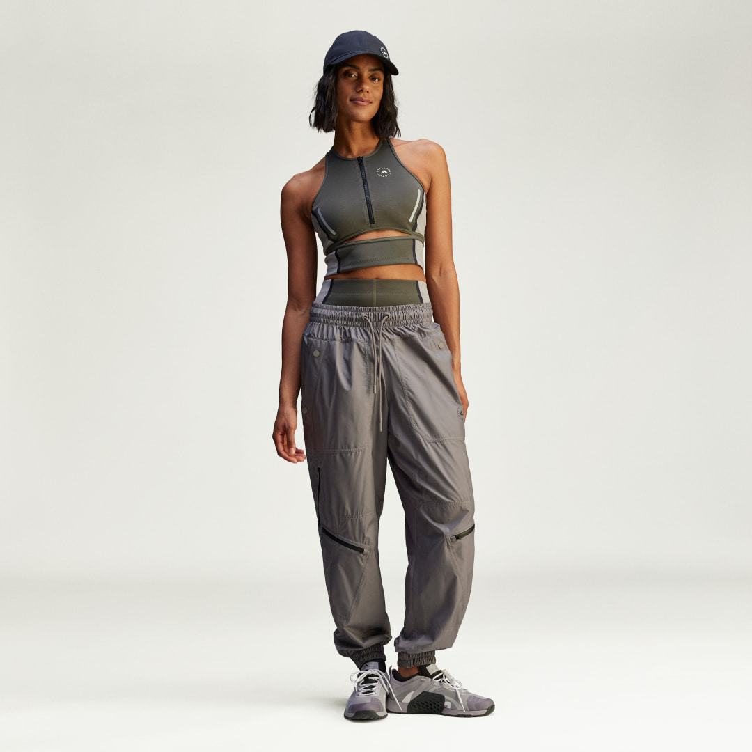 Thumbnail - adidas by Stella McCartney High Neck Crop-Top