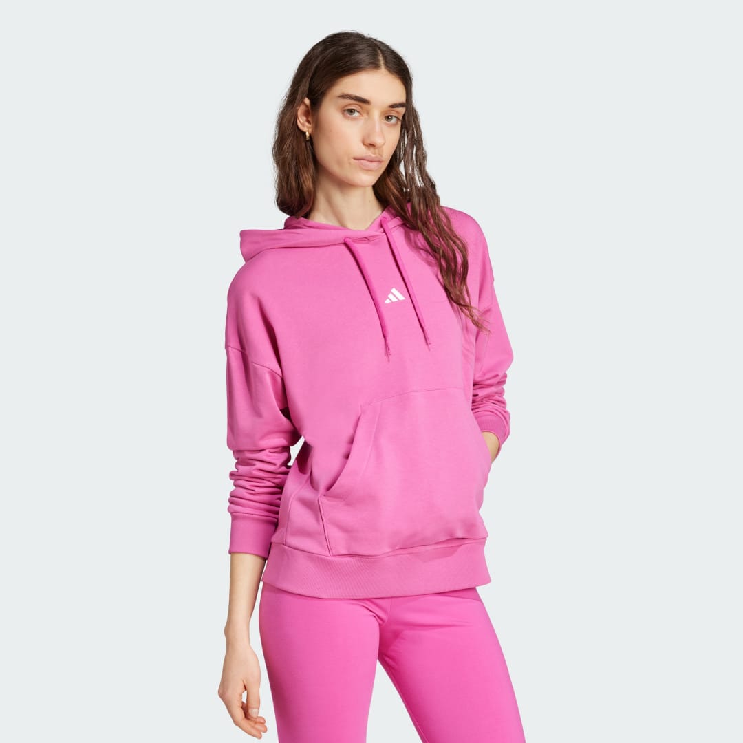 Adidas Essentials Small Logo French Terry Hoodie