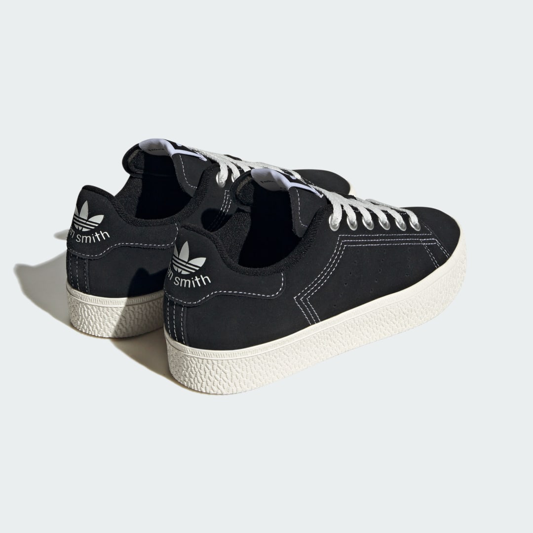 

adidas Tenis Stan Smith CS Niño, Negro/core blanco/gum