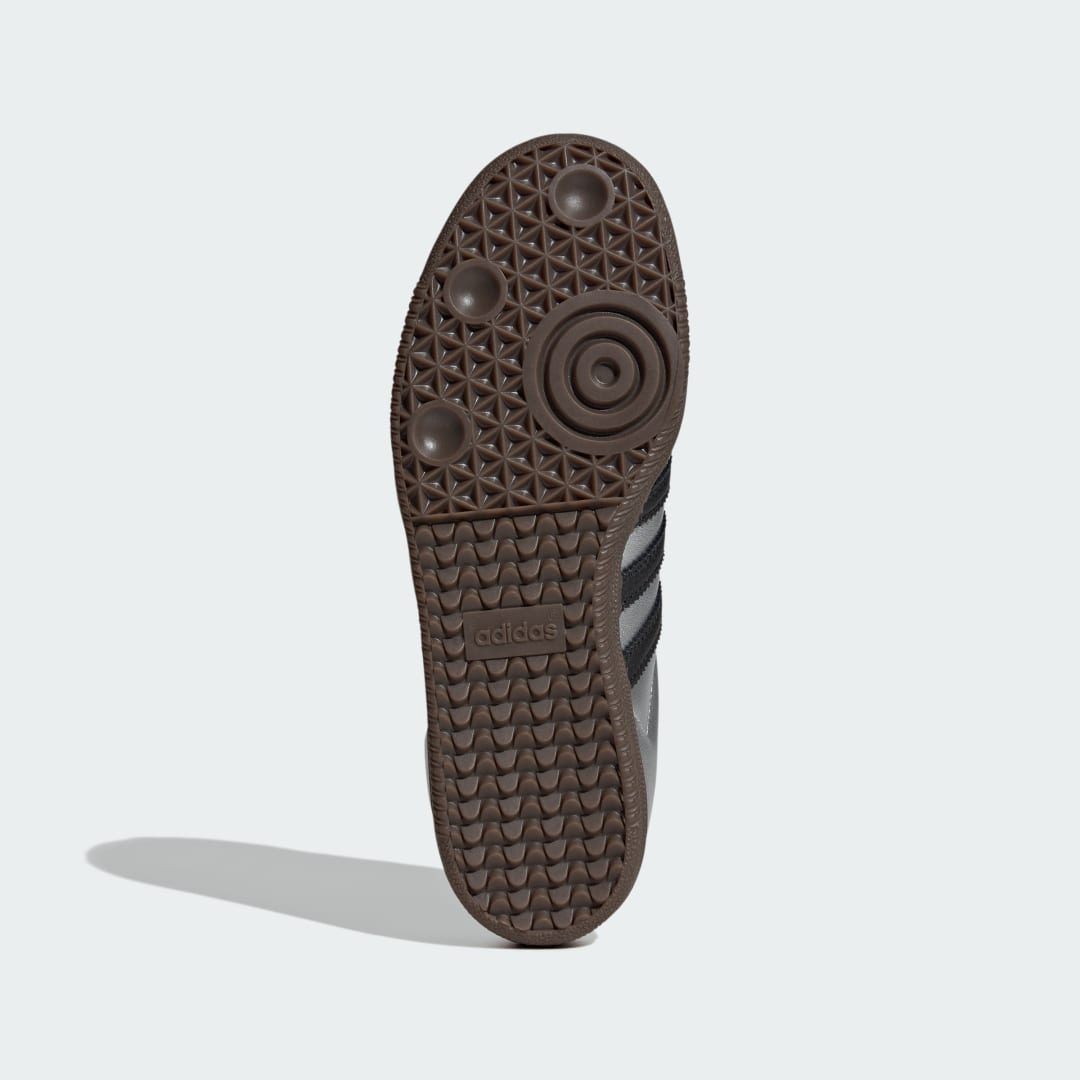 Adidas Samba sneaker Silver Metallic / Core Black / Gum