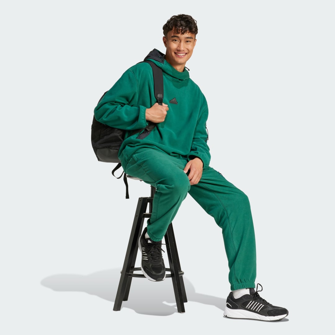 Adidas City Escape Polar Fleece Hoodie