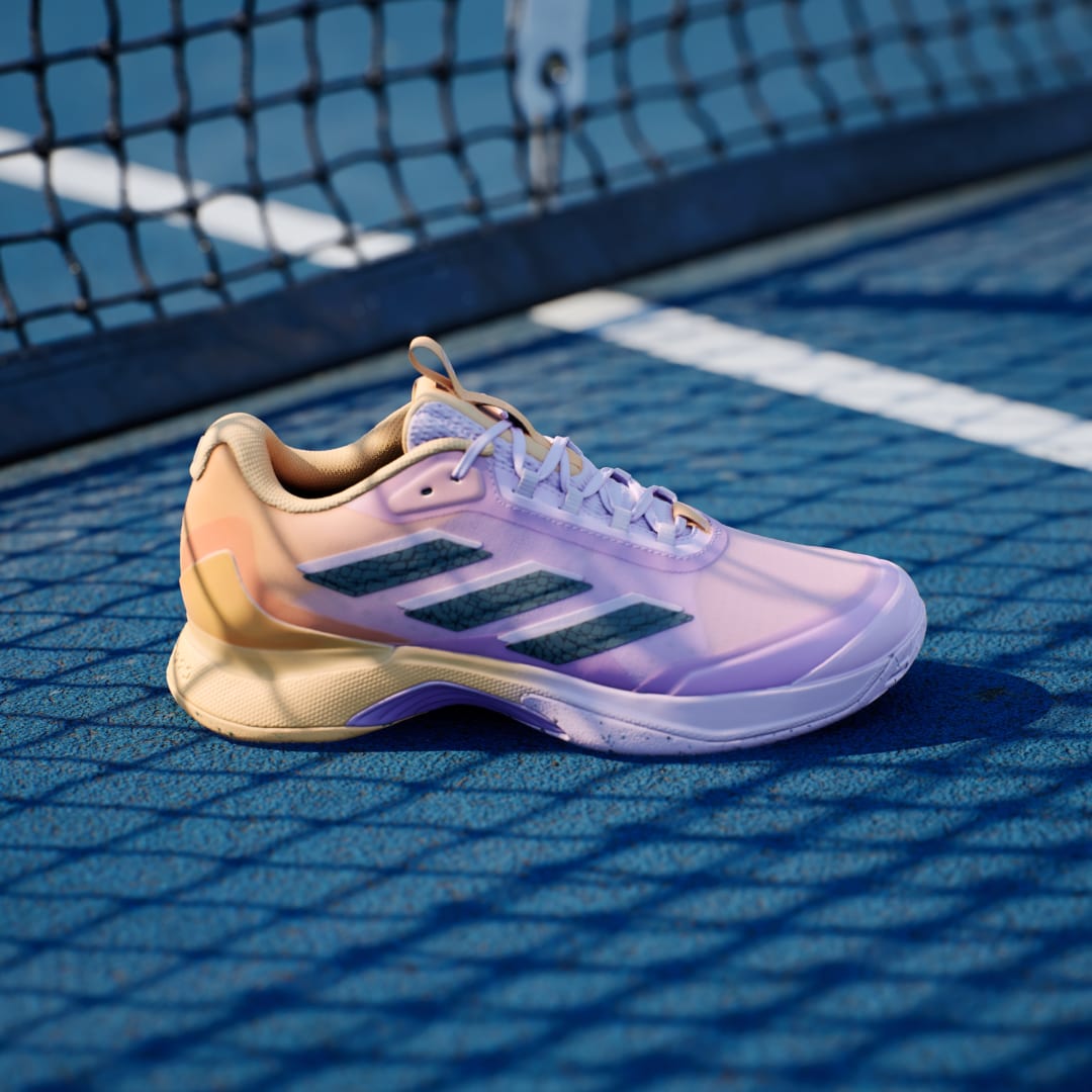 

adidas Tenis Avacourt 2 Mujer, Hazy naranja/legend ivy/bliss lilac