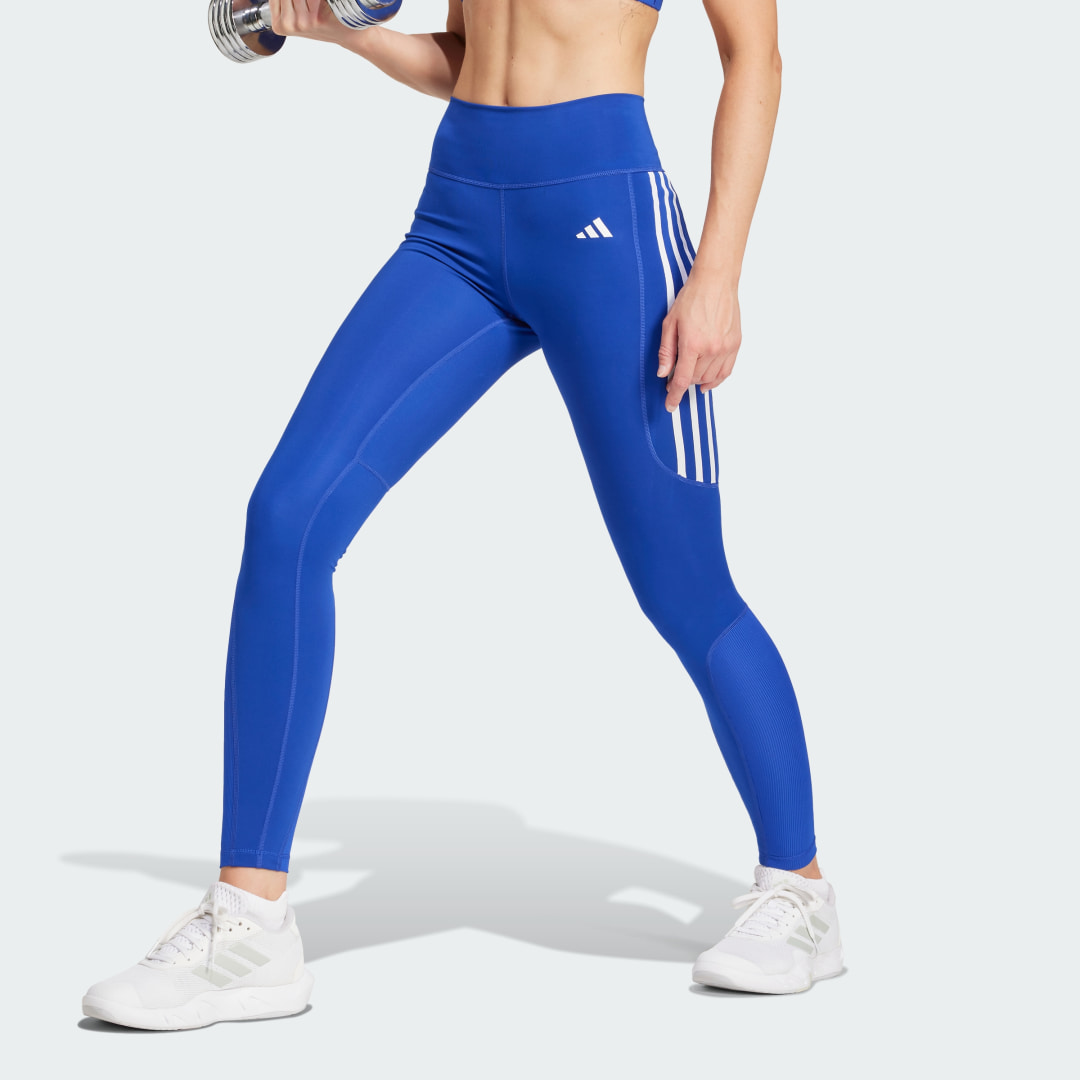 Legging avec poche femme adidas Optime Essentials Stash - vue 5