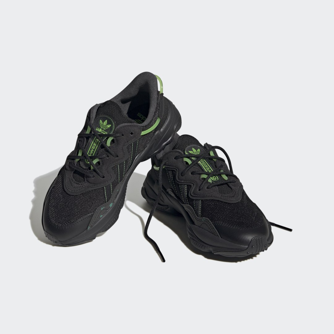 Adidas Ozweego sneaker Core Black / Core Black / Solar Green