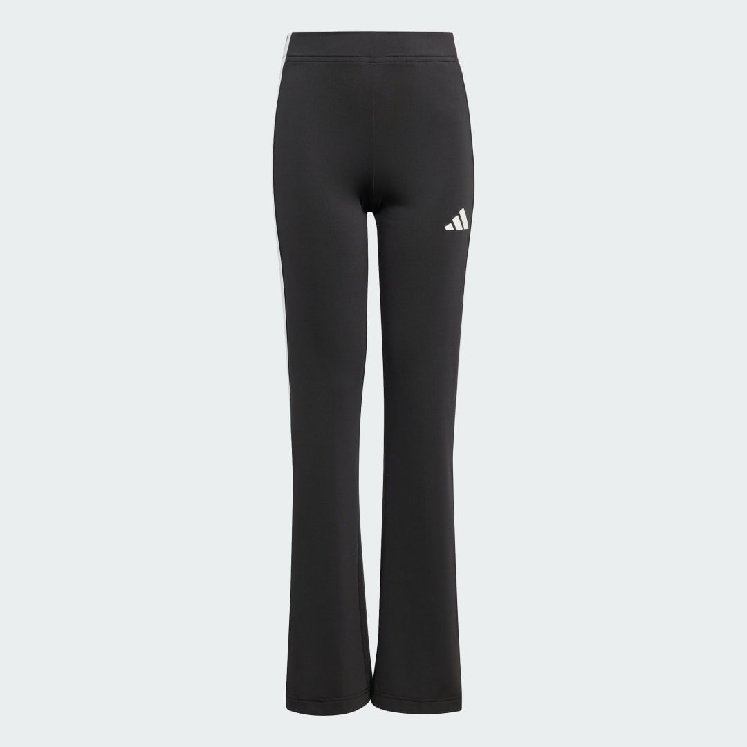 Train Essentials 3 Stripes Flared Leggings - vue 4