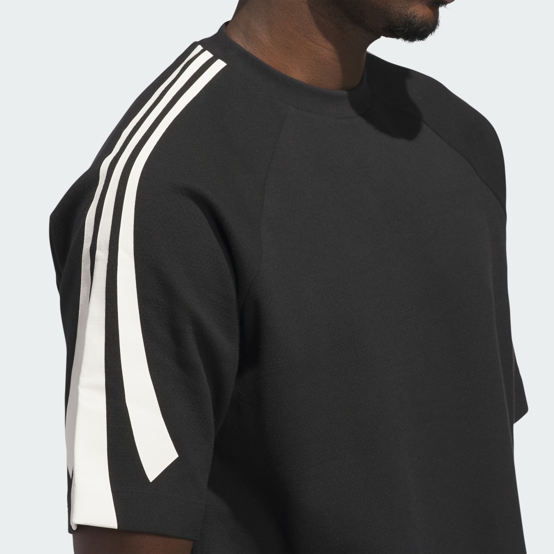 Adidas Basketball Sweatshirt met Korte Mouwen (Uniseks)