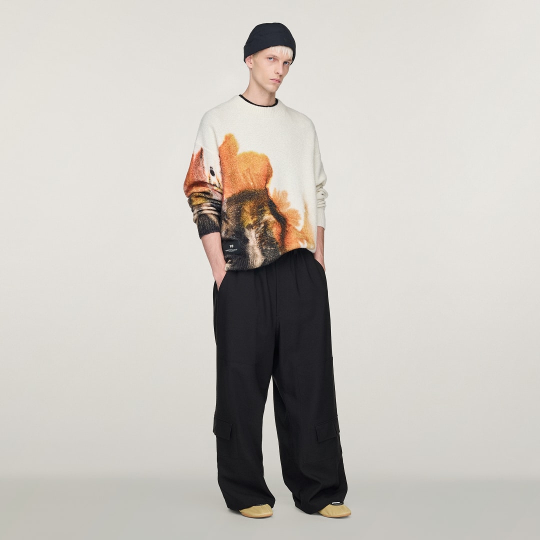 Adidas Y-3 AOP Knit Sweatshirt