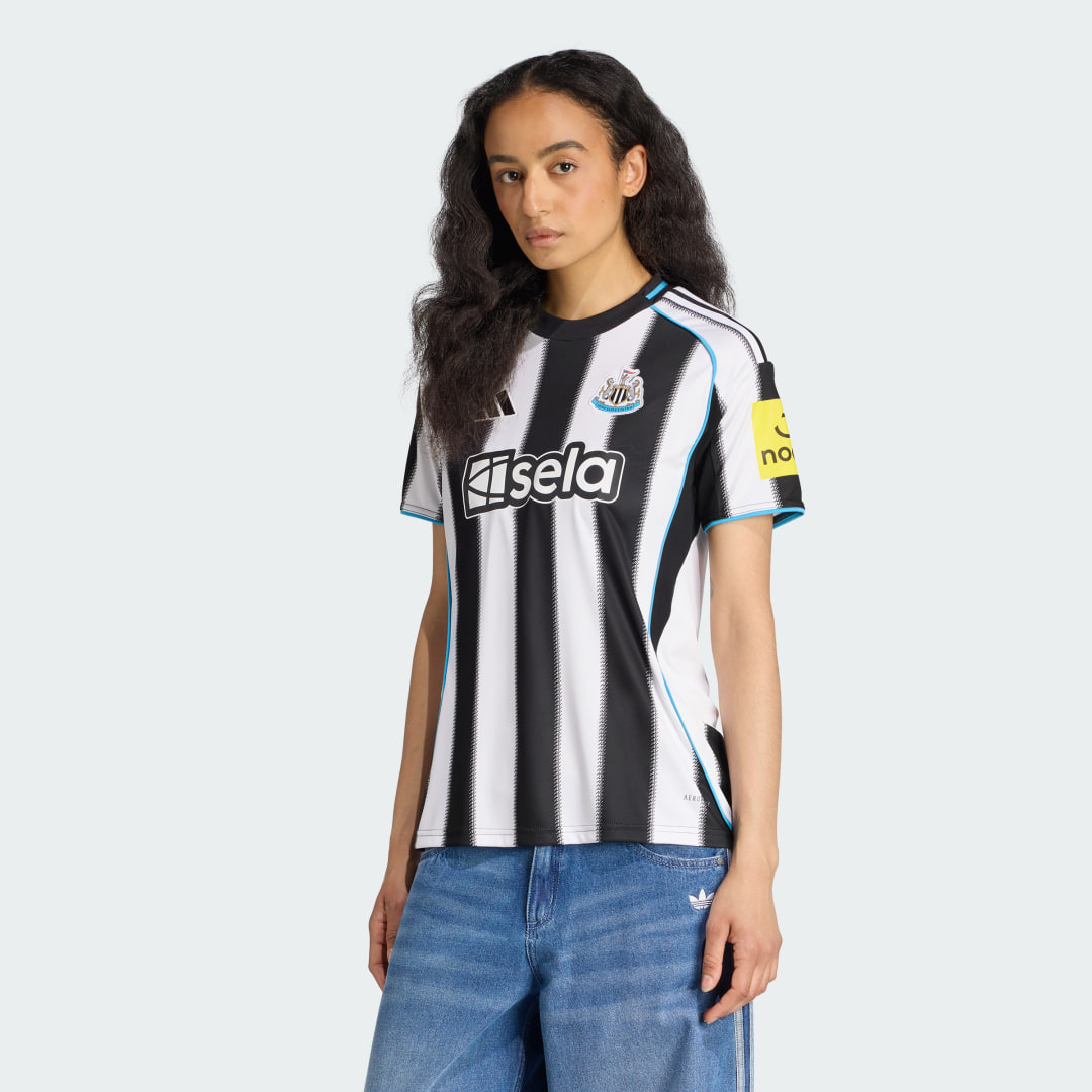 Adidas Newcastle United FC 2025 26 Home Shirt Dames Black- Dames Black