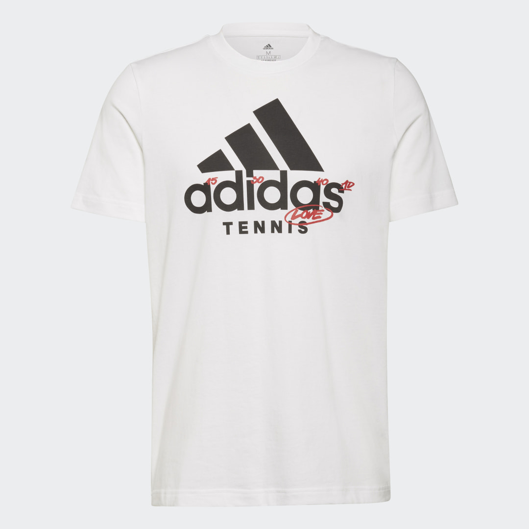фото Футболка для тенниса graphic logo adidas performance