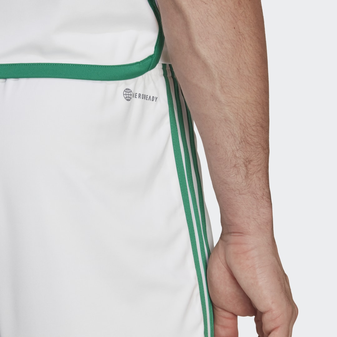 

adidas Shorts Uniforme de Local Argelia 22 Hombre, Blanco/bold verde