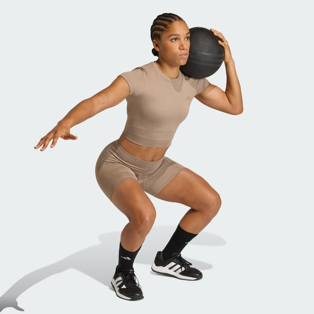 Thumbnail - Workout Essentials Knit Baby T-Shirt