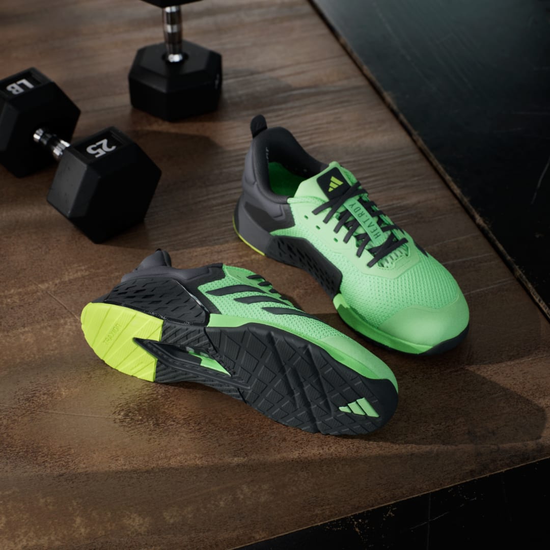 adidas Dropset 3 'Lime Burst Carbon' | Green | Men's Size 11 - JR1668