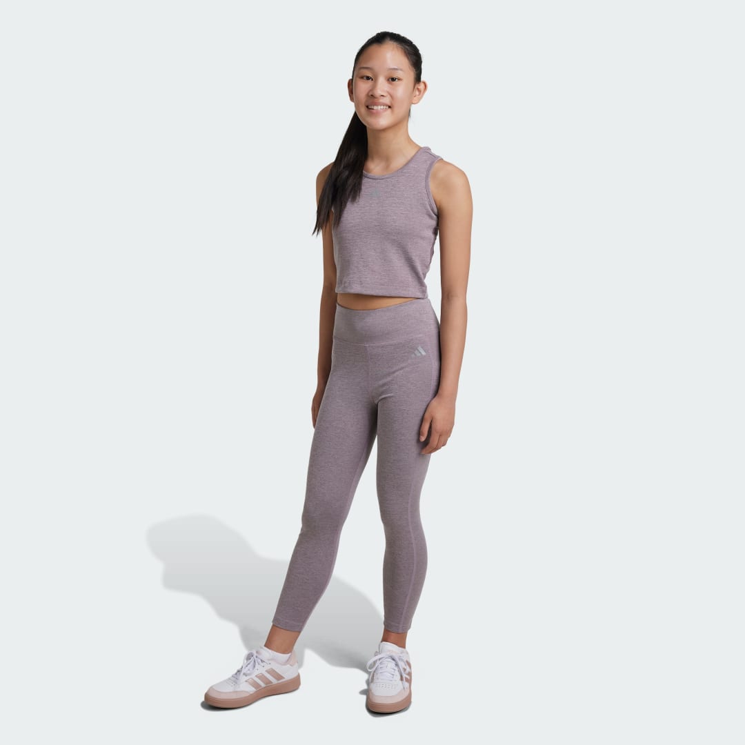Adidas Optime Luxe 7 8 Legging Kids