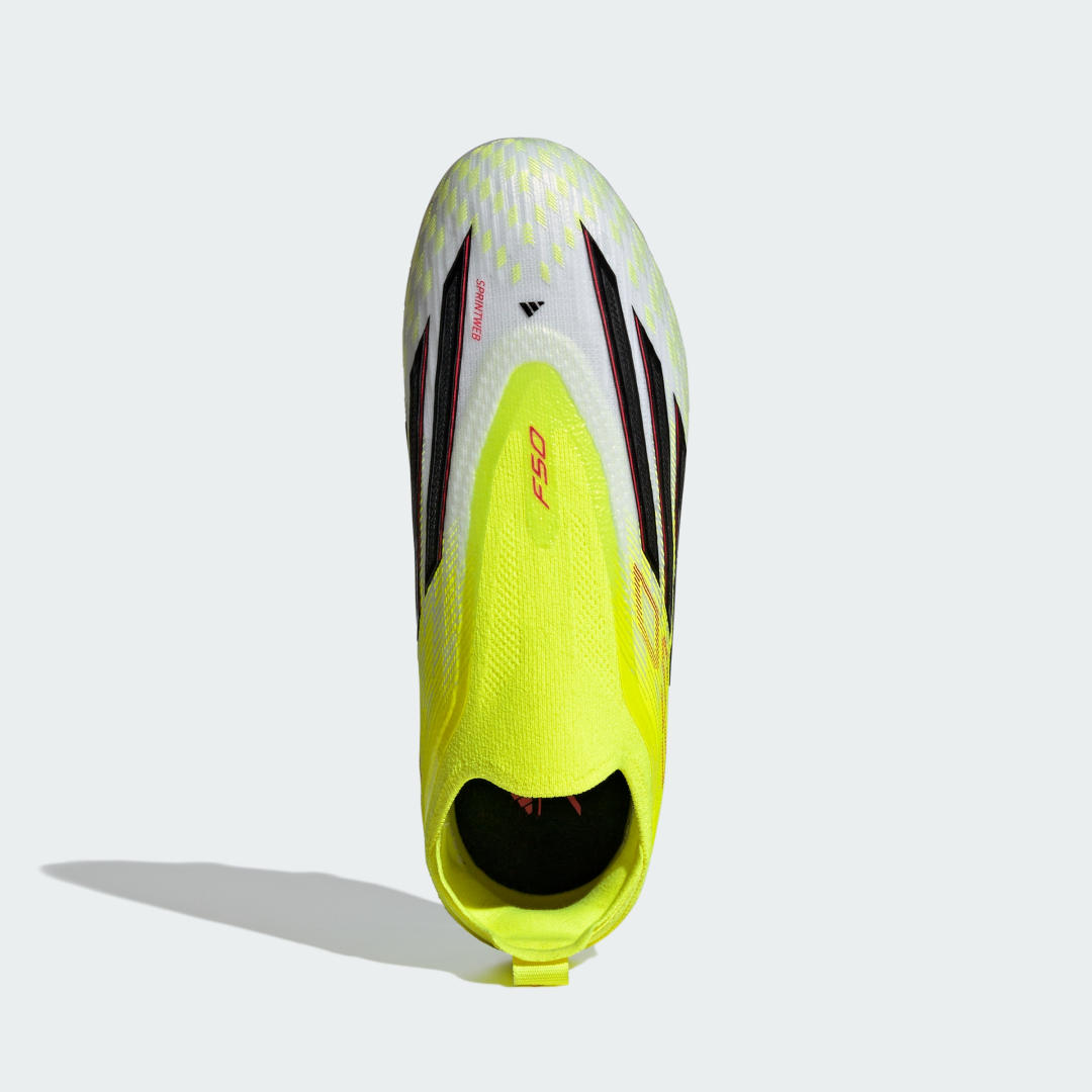 Chaussure de football sans lacets F50 ELITE Terrain souple Enfants - vue 3