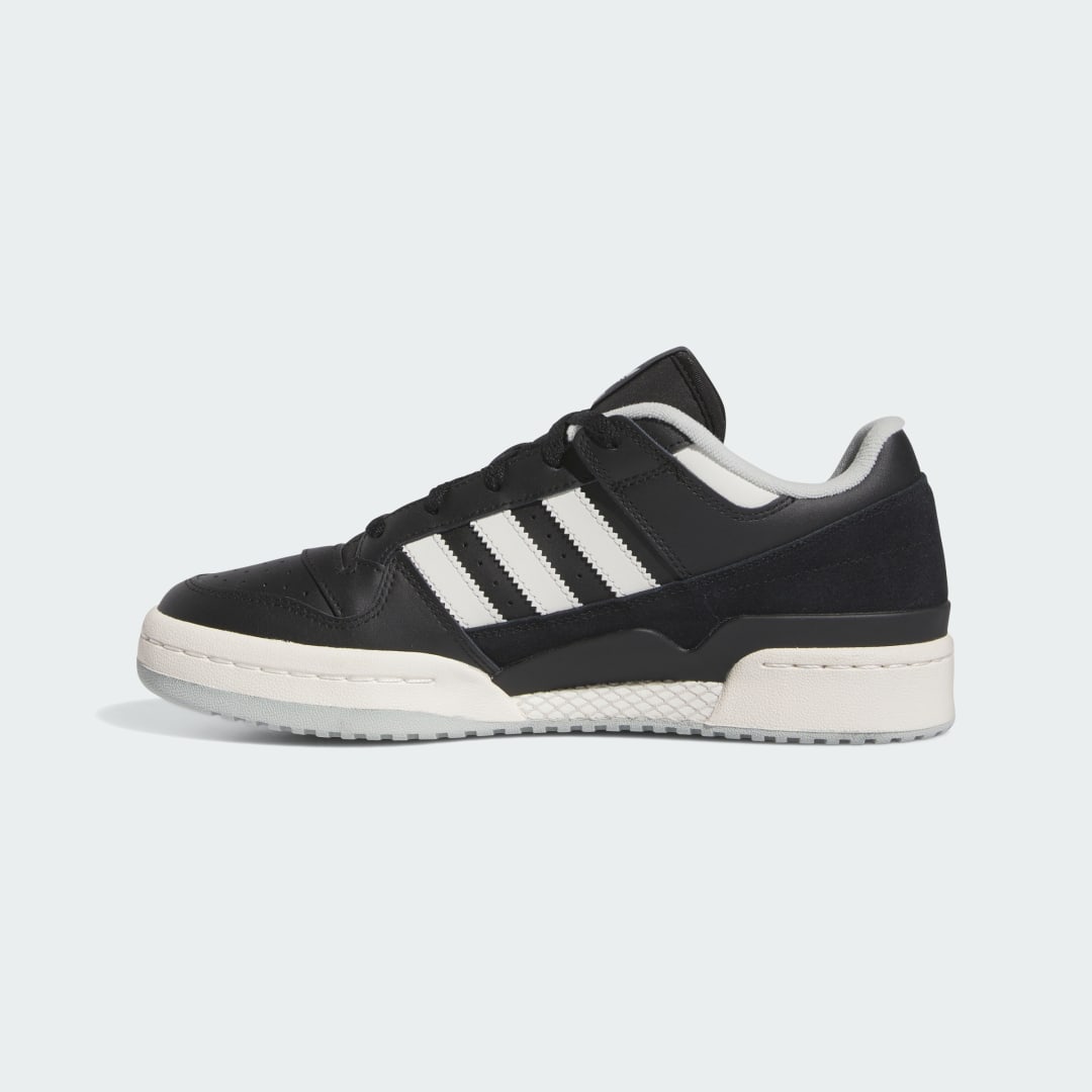 

adidas Tenis Forum Low Unisex, Negro/orbit gris/wonder plata