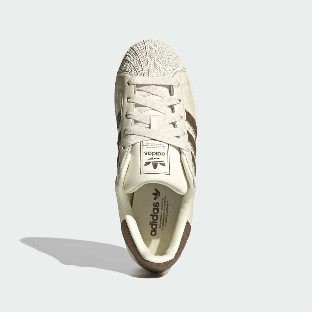 Adidas Superstar sneaker Off White / Earth Strata / Off White
