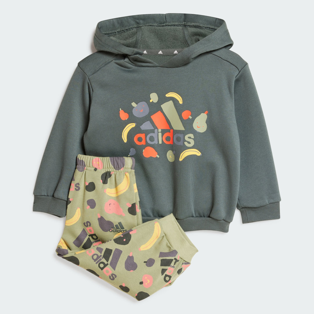 Adidas Essentials Allover Print Joggingpak Kids
