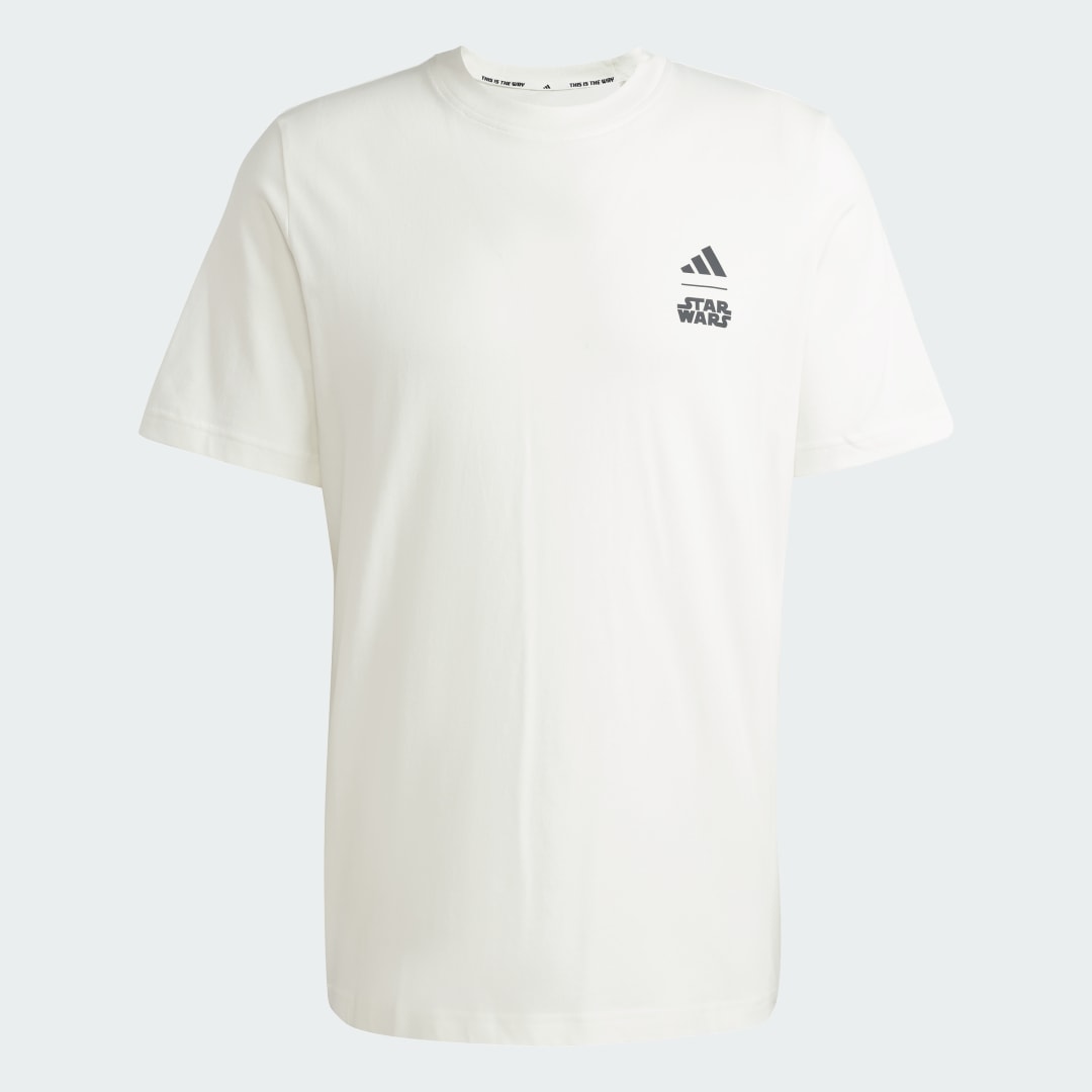 Adidas STAR WARS THE MANDALORIAN T-SHIRT REGULAR FIT MET GRAPHIC ACHTEROP