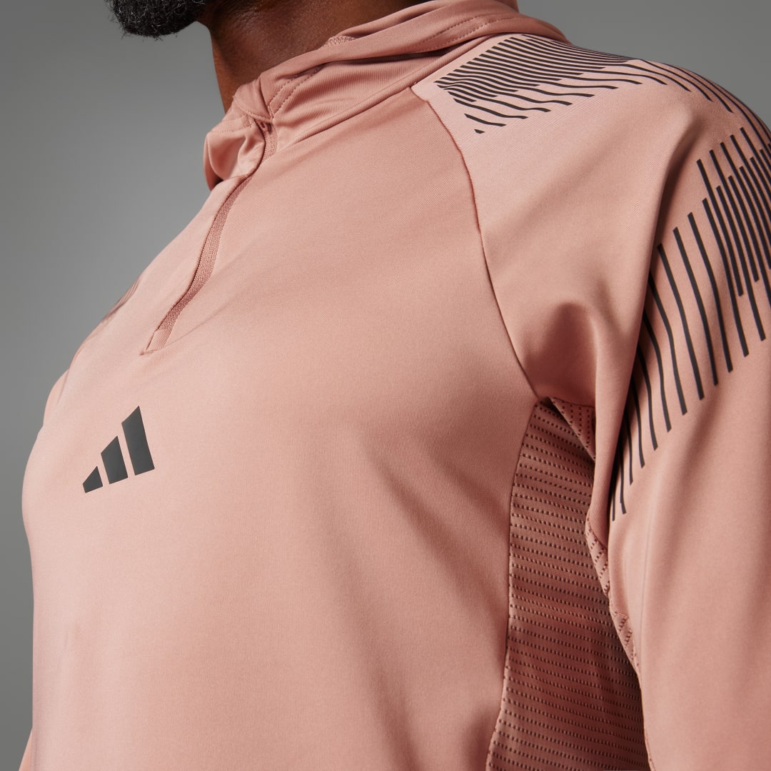Adidas Pro-Series Trainingsjack met Korte Rits en Capuchon