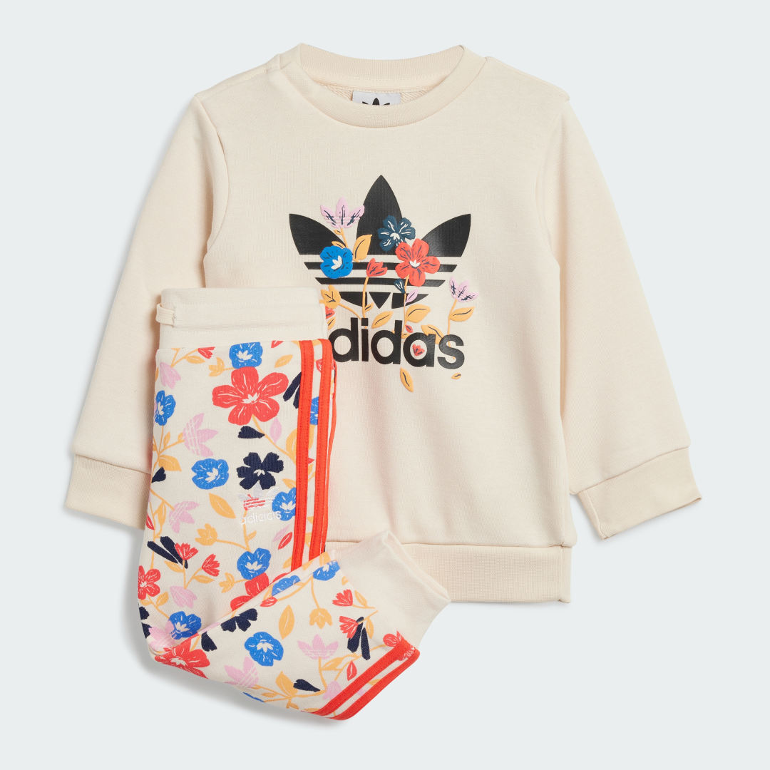 Adidas Originals Floral Crew Set