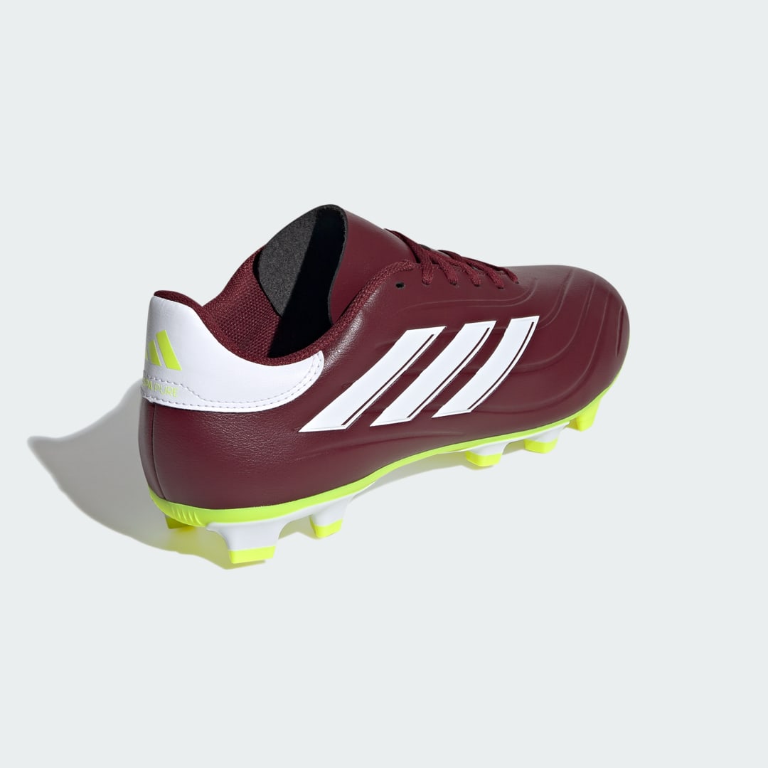 

adidas Calzado de Fútbol Copa Pure II Club Multiterreno Unisex, Shadow rojo/blanco/team solar amarillo 2