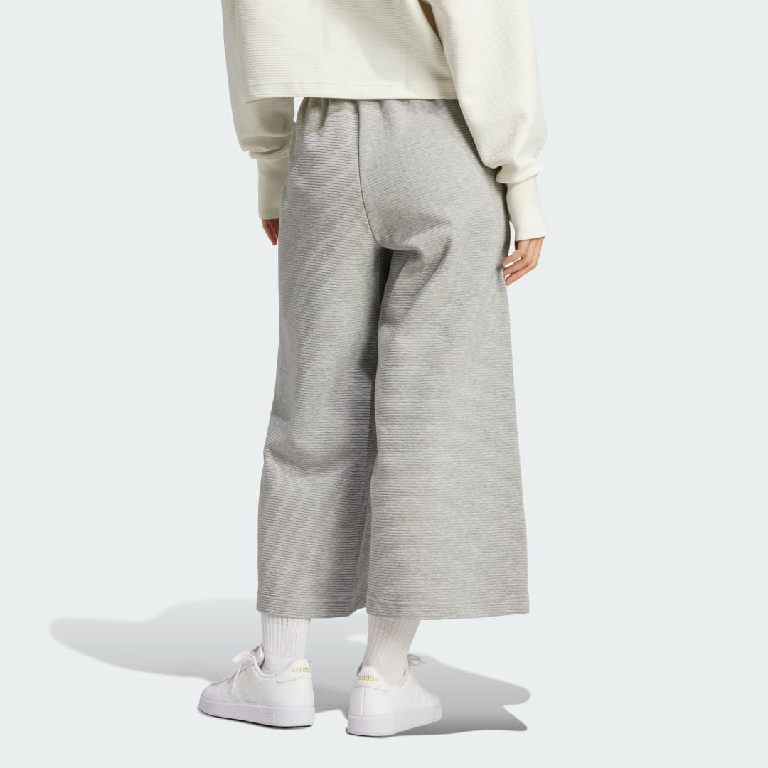 Adidas ALL SZN Rib 7 8 Wide Leg Broek