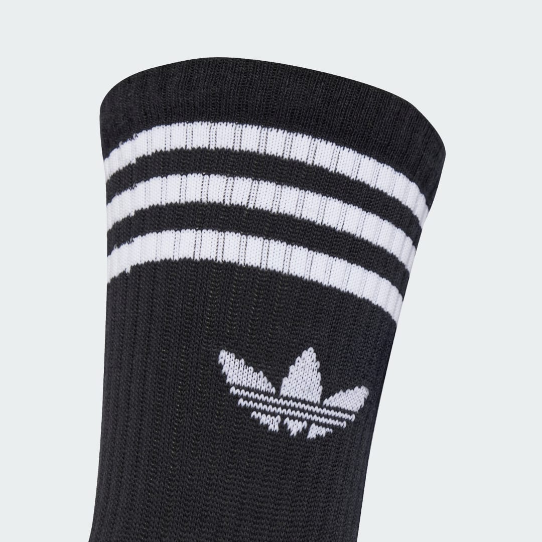 Chaussettes hautes adidas SOLID CREW SOCK X3 35 / - vue 9
