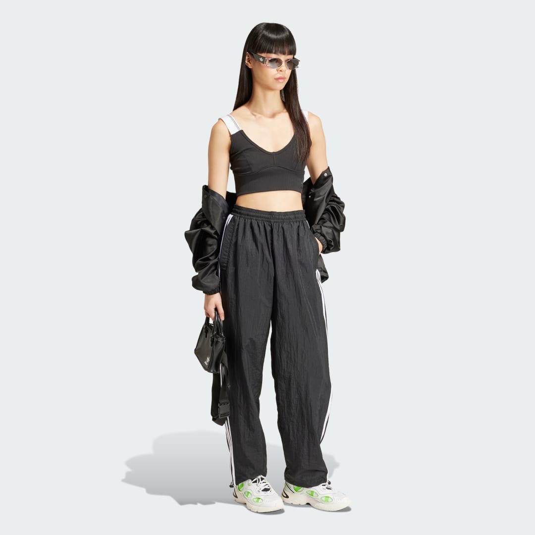 

adidas Top Tipo Bra Tape Mujer, Negro