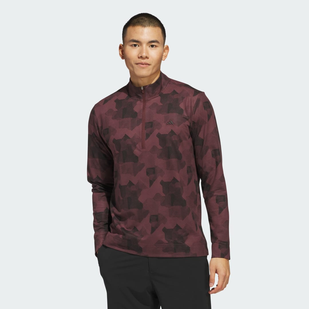 Image of Maglia Go-To Printed Quarter-Zip cod002