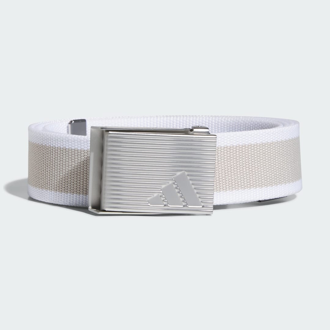 Ceinture toile rayée réversible - vue 4