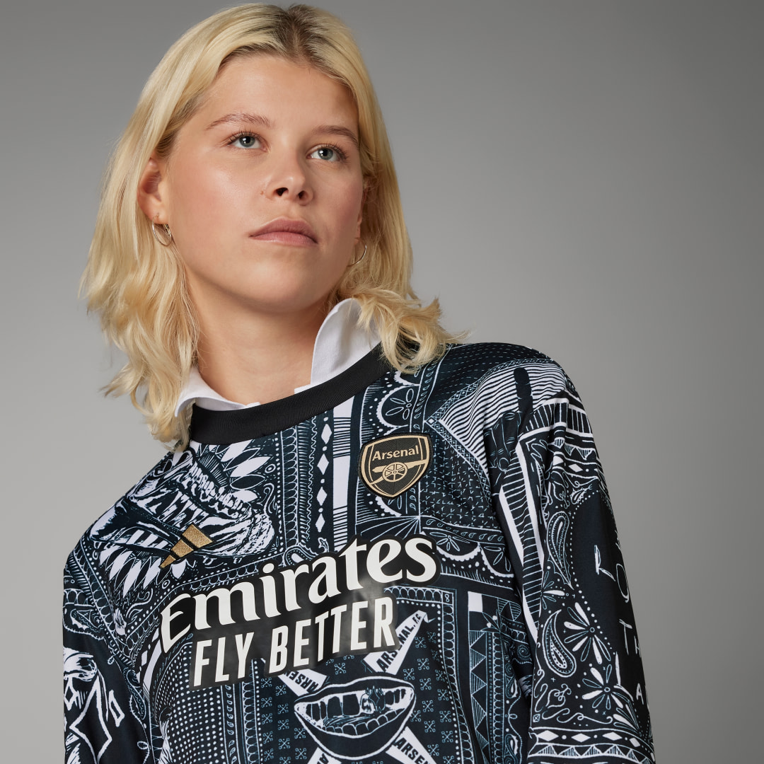 Adidas Arsenal Ian Wright Pre-Match Warm Longsleeve
