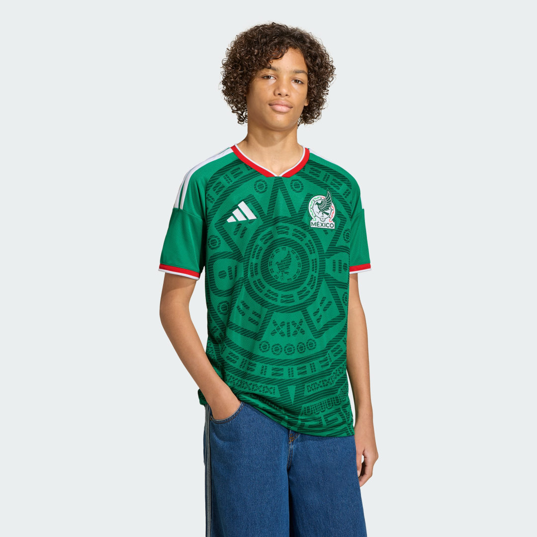 Thumbnail - Mexico 26 Kids Heimtrikot