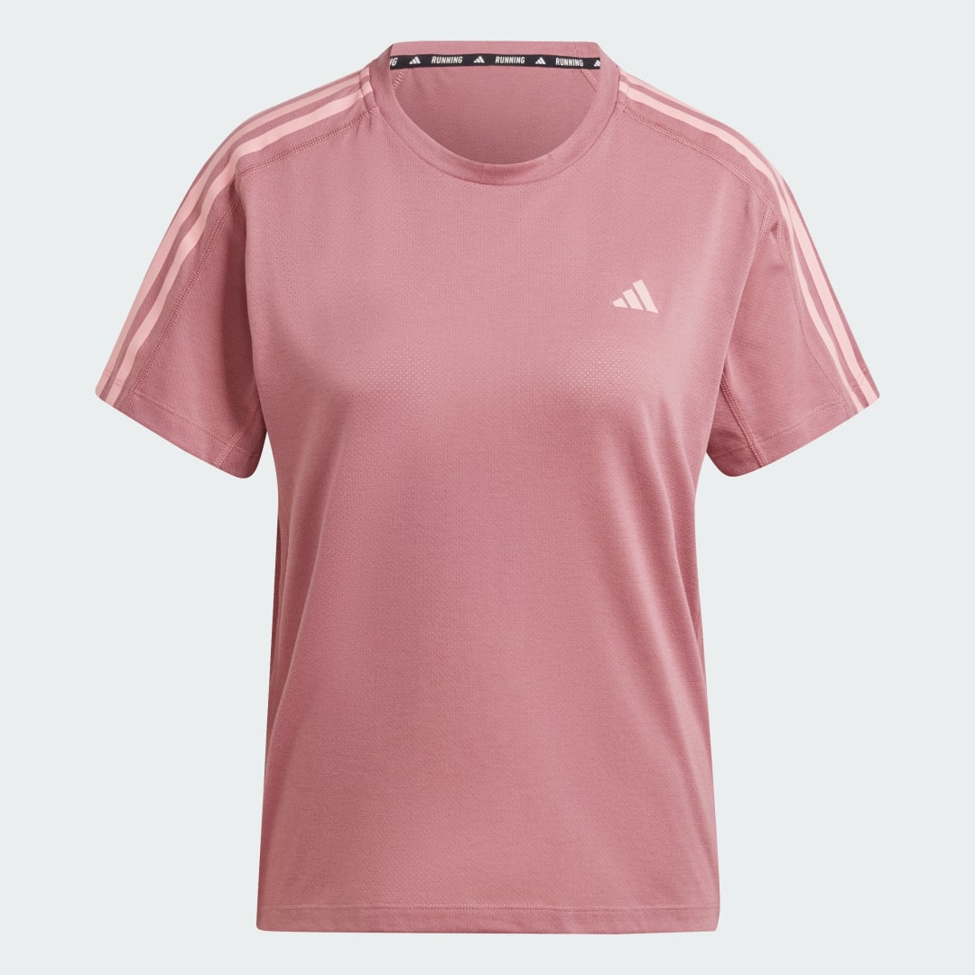 Adidas Own the Run 3-Stripes T-shirt