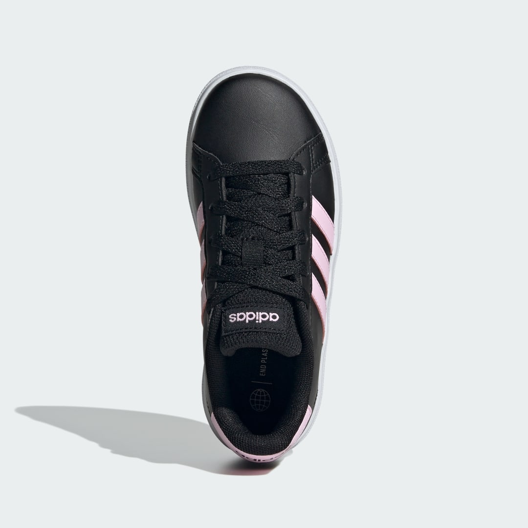 Adidas Grand court sneaker Core Black / Orchid Fusion / Core Black