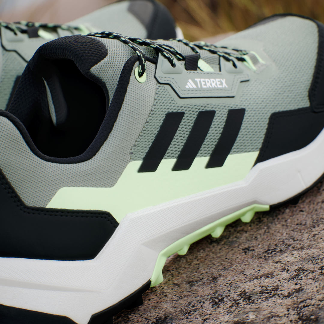 

adidas Tenis de Senderismo Terrex AX4 Unisex, Plata verde/negro/crystal jade