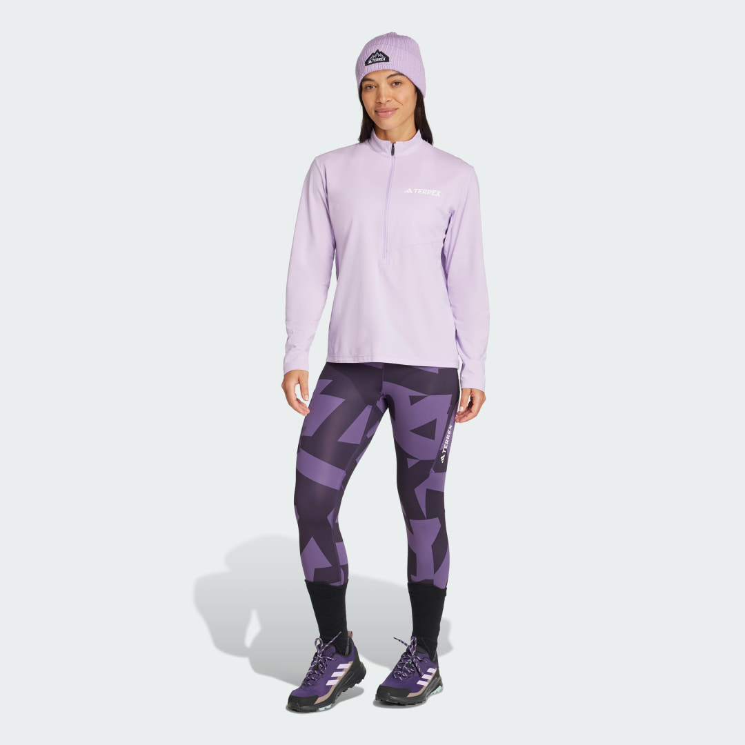 Adidas Terrex Multi Climacool Longsleeve met Halflange Rits