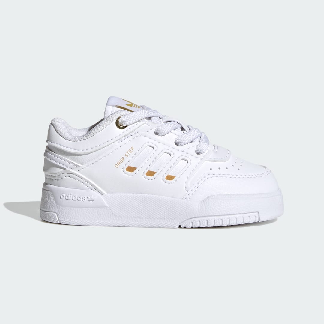 Adidas Drop Step Low El I Cloud White / Cloud White / Gold Metallic