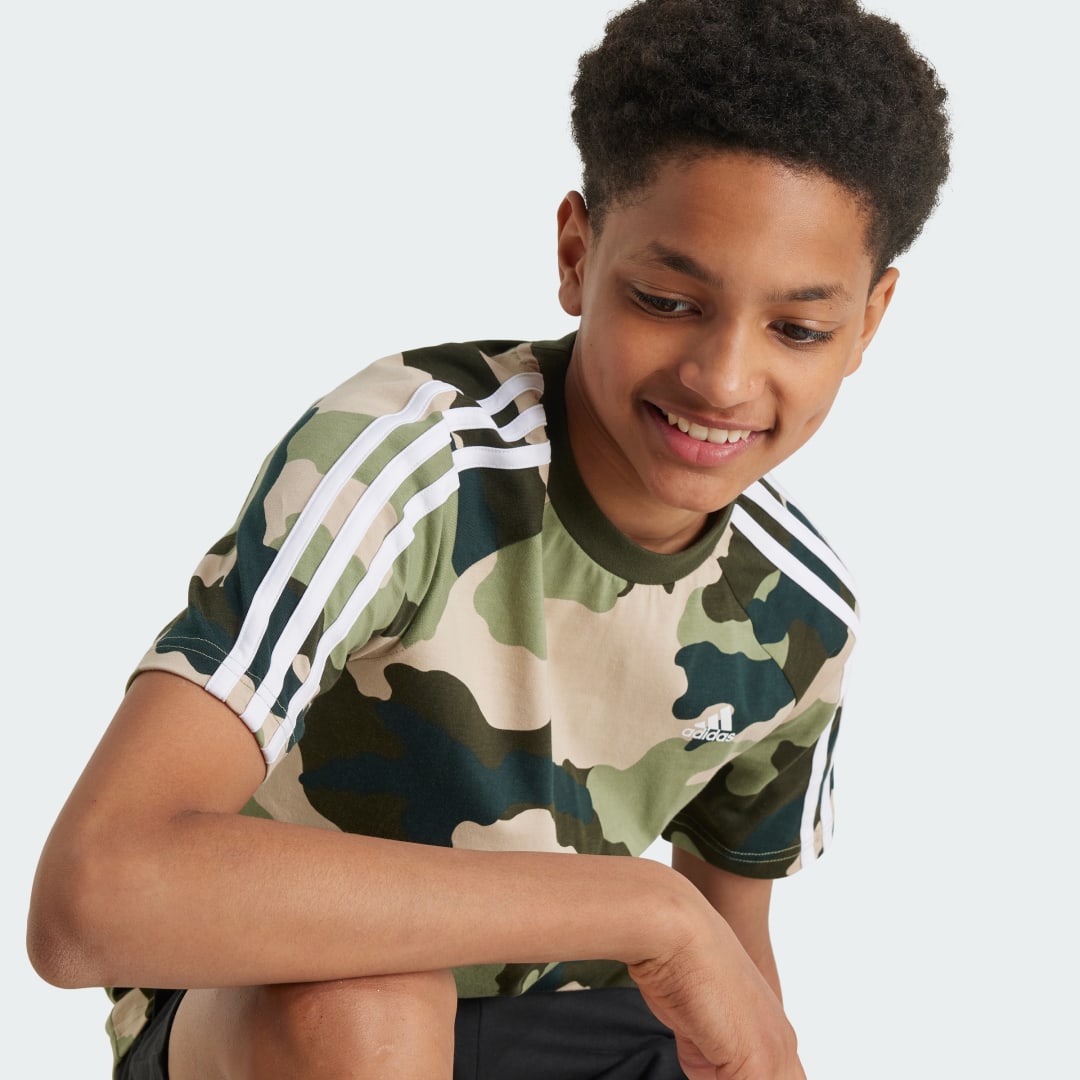 Adidas Juniors Essentials Allover Printed T-shirt Kids