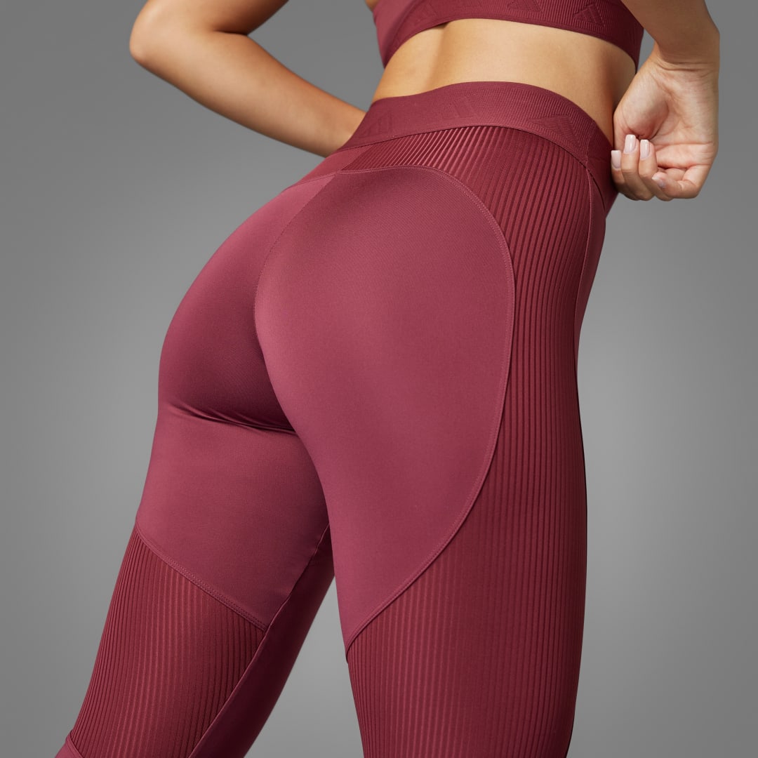 Adidas Hyperglam Ribbed Lange Legging