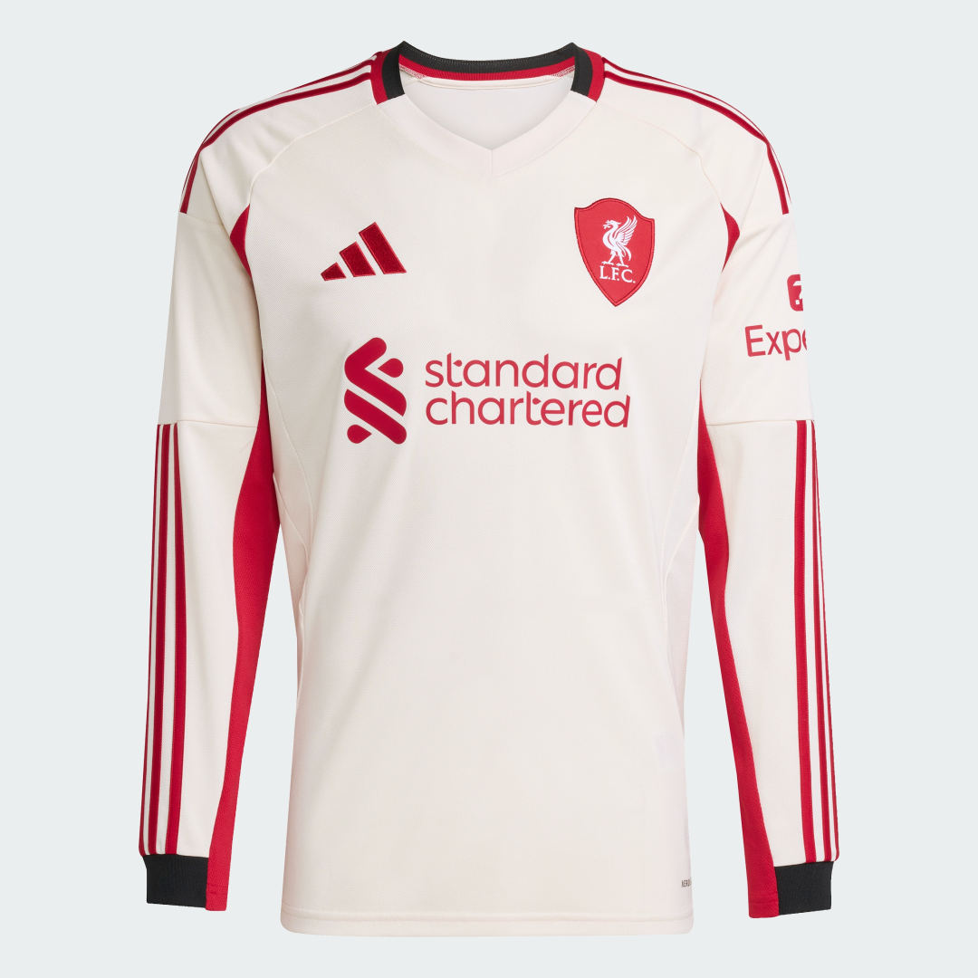 Adidas Liverpool FC 25 26 Uitshirt met Lange Mouwen